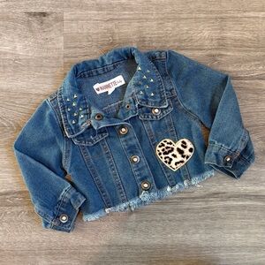 Nannette Baby baby girls denim jacket